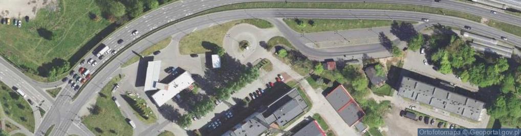 Zdjęcie satelitarne Stacja ładowania pojazdów