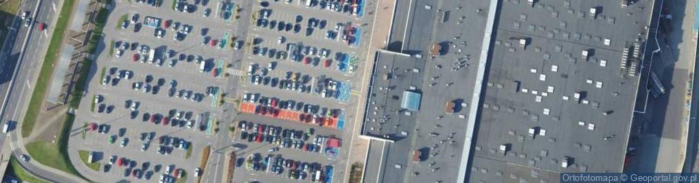 Zdjęcie satelitarne Stacja ładowania pojazdów