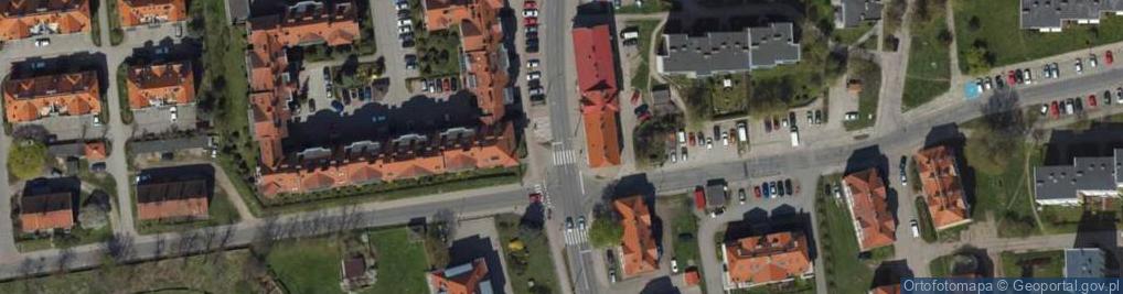 Zdjęcie satelitarne Stacja ładowania pojazdów