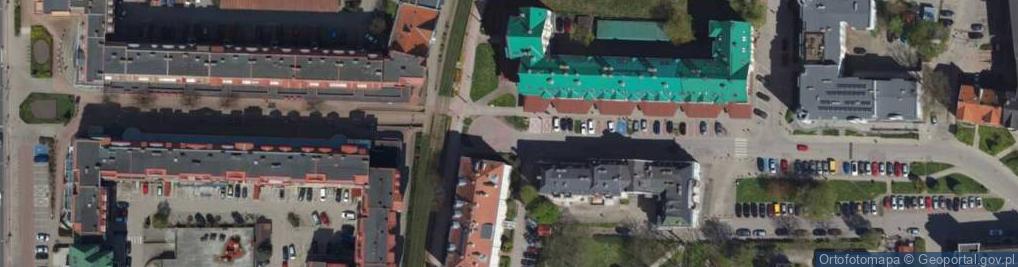 Zdjęcie satelitarne Stacja ładowania pojazdów