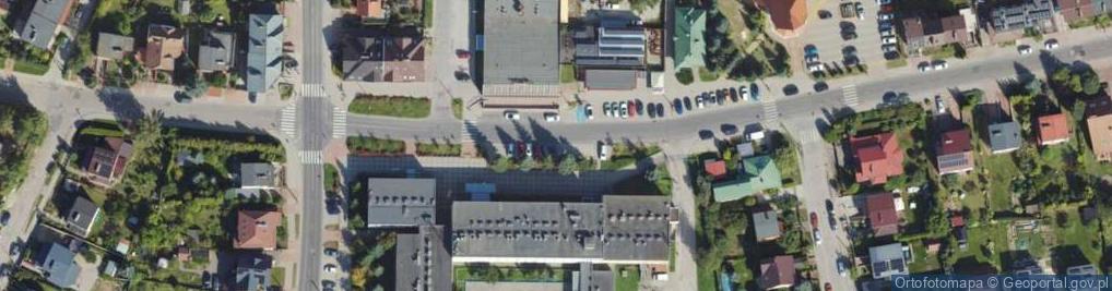 Zdjęcie satelitarne Stacja ładowania pojazdów