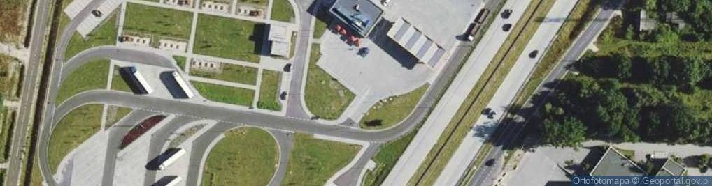Zdjęcie satelitarne Stacja ładowania pojazdów