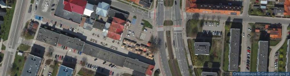 Zdjęcie satelitarne Stacja ładowania pojazdów