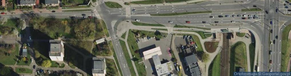 Zdjęcie satelitarne Stacja ładowania pojazdów