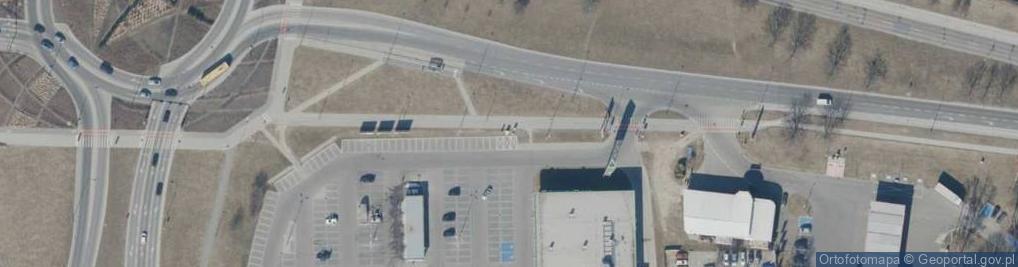Zdjęcie satelitarne Stacja ładowania pojazdów