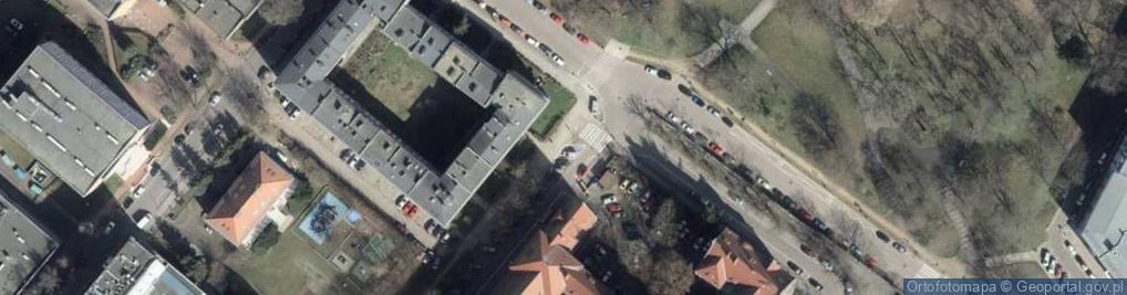 Zdjęcie satelitarne Stacja ładowania pojazdów