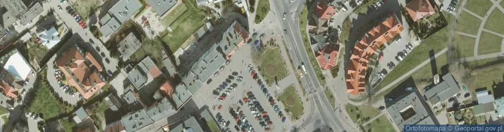 Zdjęcie satelitarne Stacja ładowania pojazdów