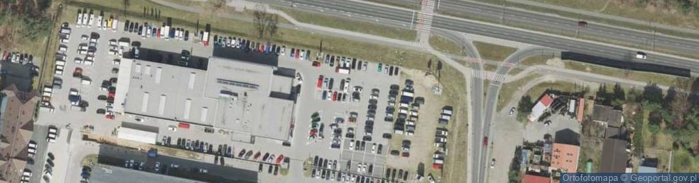 Zdjęcie satelitarne Stacja ładowania pojazdów