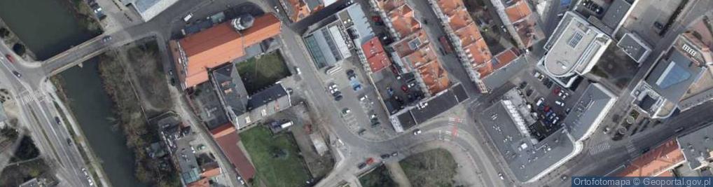 Zdjęcie satelitarne Stacja ładowania pojazdów