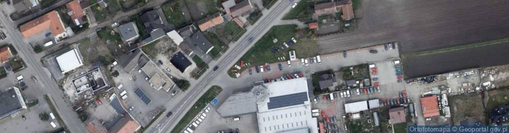 Zdjęcie satelitarne Stacja ładowania pojazdów