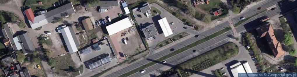 Zdjęcie satelitarne Stacja ładowania pojazdów