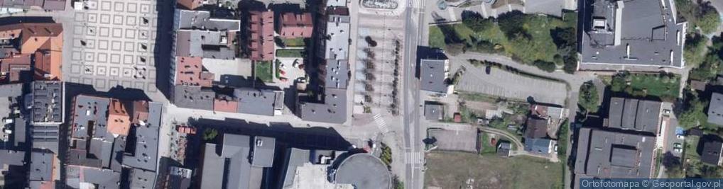 Zdjęcie satelitarne Stacja ładowania pojazdów