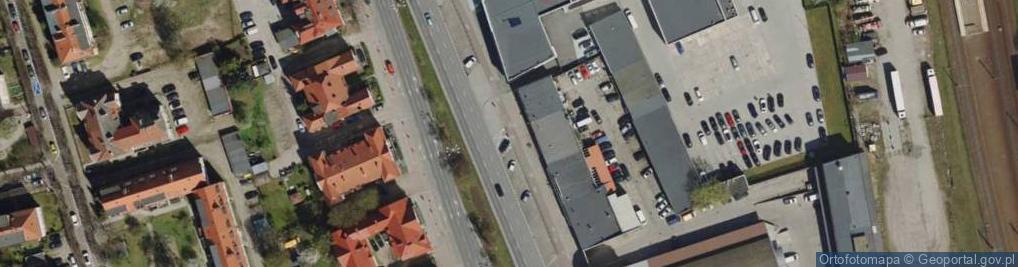 Zdjęcie satelitarne Stacja ładowania pojazdów