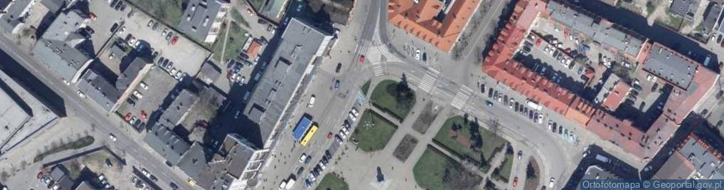 Zdjęcie satelitarne Stacja ładowania pojazdów