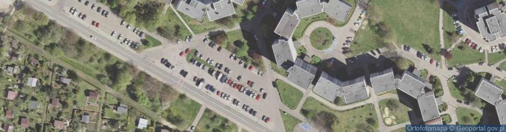 Zdjęcie satelitarne Stacja ładowania pojazdów