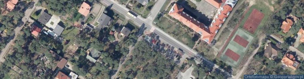 Zdjęcie satelitarne Stacja ładowania pojazdów