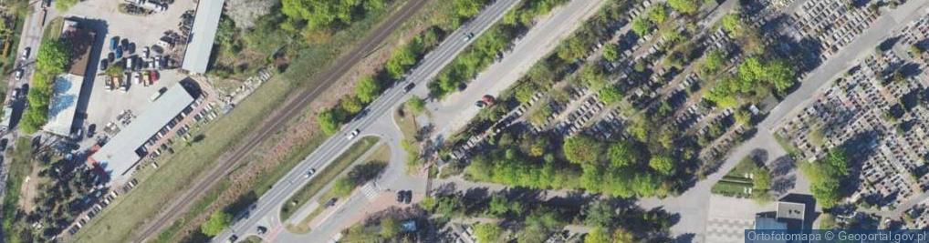 Zdjęcie satelitarne Stacja ładowania pojazdów