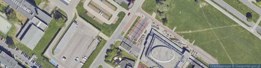 Zdjęcie satelitarne Stacja ładowania pojazdów