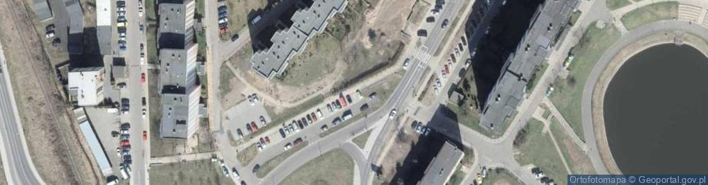Zdjęcie satelitarne Stacja ładowania pojazdów
