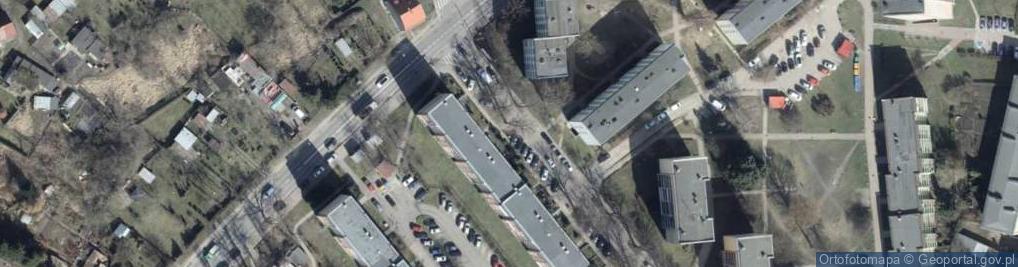 Zdjęcie satelitarne Stacja ładowania pojazdów