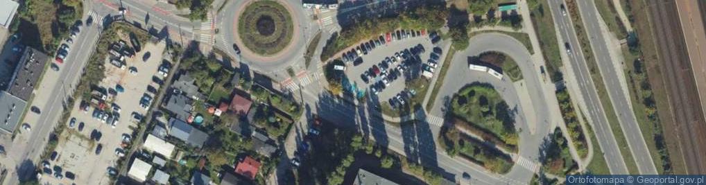 Zdjęcie satelitarne Stacja ładowania pojazdów