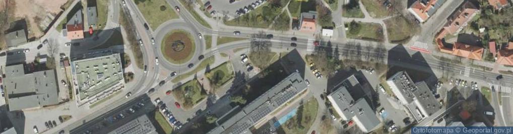 Zdjęcie satelitarne Stacja ładowania pojazdów