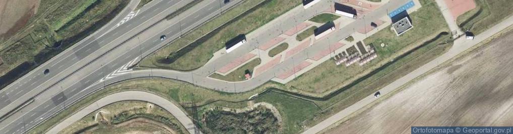 Zdjęcie satelitarne Stacja ładowania pojazdów
