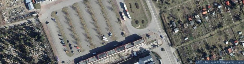 Zdjęcie satelitarne Stacja ładowania pojazdów