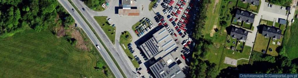 Zdjęcie satelitarne Stacja ładowania pojazdów