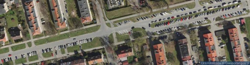 Zdjęcie satelitarne Stacja ładowania pojazdów