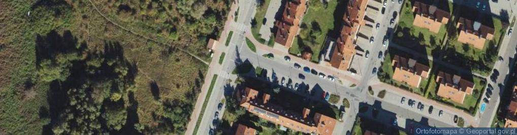 Zdjęcie satelitarne Stacja ładowania pojazdów