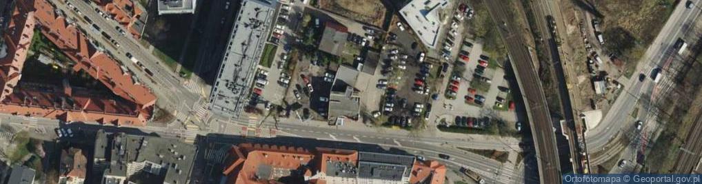 Zdjęcie satelitarne Stacja ładowania pojazdów