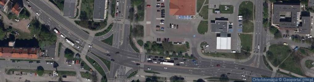 Zdjęcie satelitarne Stacja ładowania pojazdów