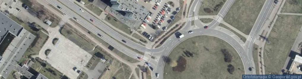 Zdjęcie satelitarne Stacja ładowania pojazdów