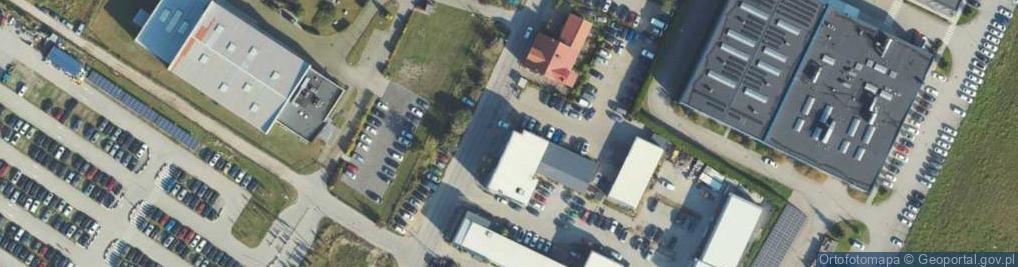 Zdjęcie satelitarne Stacja ładowania pojazdów