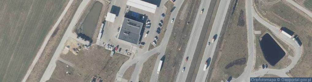 Zdjęcie satelitarne Stacja ładowania pojazdów