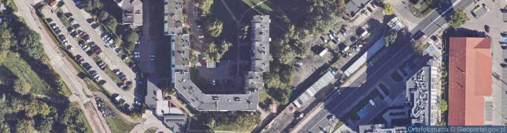 Zdjęcie satelitarne Stacja ładowania pojazdów