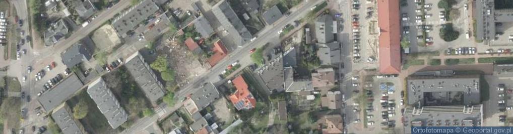 Zdjęcie satelitarne Stacja ładowania pojazdów