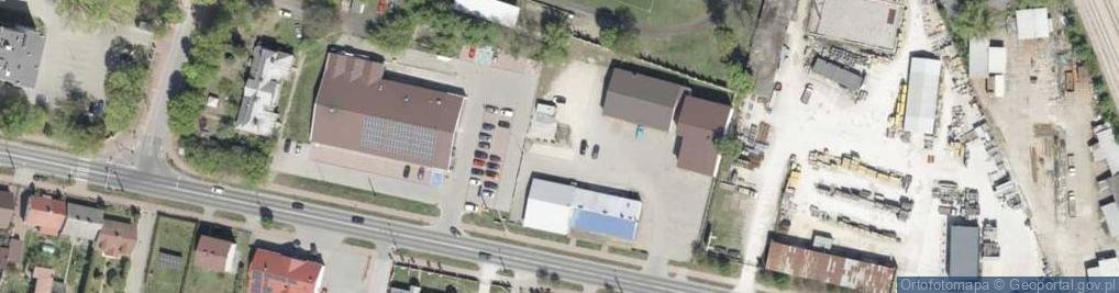 Zdjęcie satelitarne Stacja ładowania pojazdów