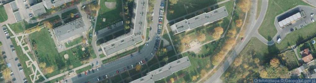 Zdjęcie satelitarne Stacja ładowania pojazdów