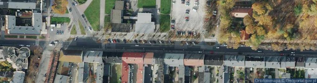 Zdjęcie satelitarne Stacja ładowania pojazdów