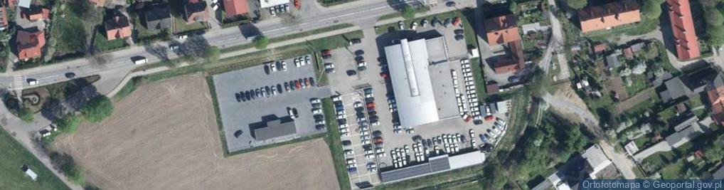 Zdjęcie satelitarne Stacja ładowania pojazdów