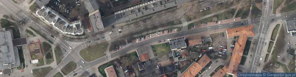 Zdjęcie satelitarne Stacja ładowania pojazdów