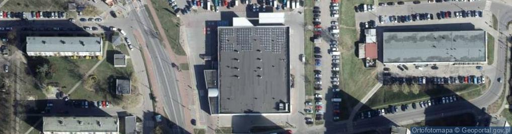 Zdjęcie satelitarne Stacja ładowania pojazdów