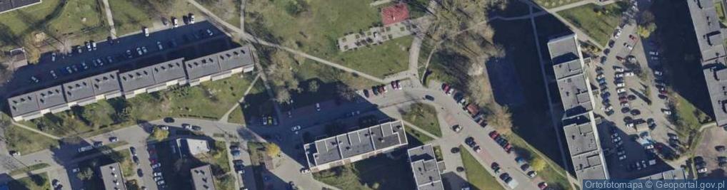 Zdjęcie satelitarne Stacja ładowania pojazdów