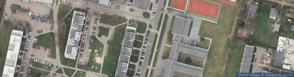 Zdjęcie satelitarne Stacja ładowania pojazdów