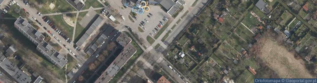 Zdjęcie satelitarne Stacja ładowania pojazdów