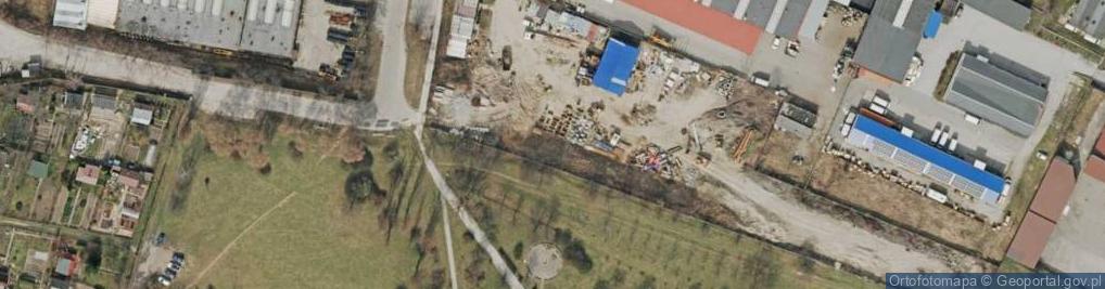 Zdjęcie satelitarne Stacja ładowania pojazdów
