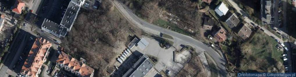 Zdjęcie satelitarne Centrum Usług Logistycznych KWP