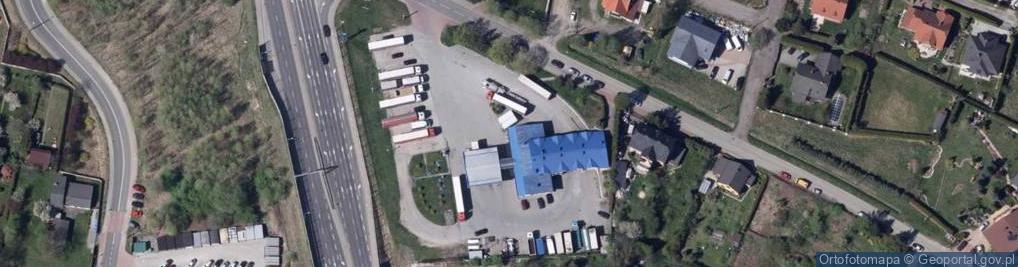 Zdjęcie satelitarne Na Skarpie Łukasik Sp.J.